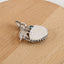 New Arrival! Natural Amethyst Crystal And Turquoise Gemstone With Sterling Silver 925 Pendant,48×35×10mm,17.7g