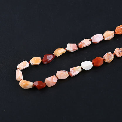 Natural Mexico Opal Pendant Beads for Necklace 16 inches length, 16.5g