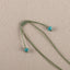 Natural Turquoise and Lace Necklace,Turquoise Bead Strands Handmade Gemstone,Lucky Stone,1 Strand,30 Inch,31x26x10mm,16.6g