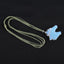 1 Strand 30 Inch Carved Opalite Horse Head Gemstone Pendant Adjustable Necklace, Unique Jewelry, 38x41x10mm, 27g
