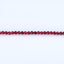 BITEFU 1 Strand Faceted Agate Round Shape Loose Beads, Red Beads, DIY Accessories,Stone