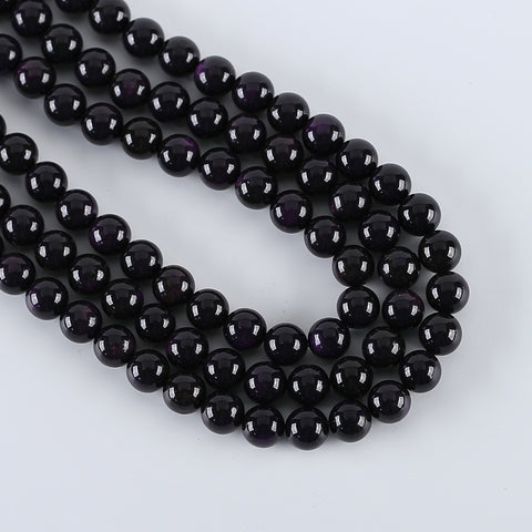 New Arrival! 1 Strand 18 Inch Natural Sugilite Round Loose Beads Gemstone Necklace,Popular Handmade Necklace for Gift, 11mm,92g
