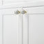 Gomggsale Natural Stone Light Luxury Drawer Zinc Alloy Single Hole Handle Color-Cabinet Door Handle Simple Round Wardrobe Door Handle