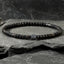 Gomggsale Bohemian Natural Gemstone Bracelet - Contrast Color Half Cylinder Bracelet