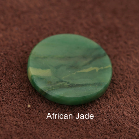 Natural Round Coin-Cut Gemstone Tablets - Flat Surface with Soft Polished Edges for Minimalist Jewelry Design - Gomggsale