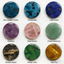 Natural Round Coin-Cut Gemstone Tablets - Flat Surface with Soft Polished Edges for Minimalist Jewelry Design - Gomggsale