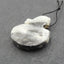 Natural Amazonite Carved Lion Pendant Bead 42x35x9mm, 20.4g