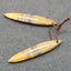 Natural BumbleBee Jasper Earring Beads 49*9*4mm, 5.8g