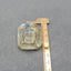 Natural Labradorite Carved Buddha Cabochon 43x36x10mm, 24.8g