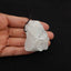 Natural Druzy Quartz Pendant Bead 47x36x29mm, 54.2g