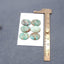 6 PCS Natural Turquoise Cabochons 18*13*4mm, 18*14*4mm, 8.9g
