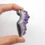 Natural Amethyst Pendant Bead 55x42x22mm, 65g