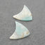 Natural Amazonite Earring Beads 27*30*3mm, 7.9g