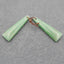 Natural Green Aventurine Earrings Beads 43X13X5mm, 10g