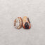 2 PCS Natural Argentina Rhodochrosite Cabochons,18x12x4mm, 17x13x4mm, 2.7g