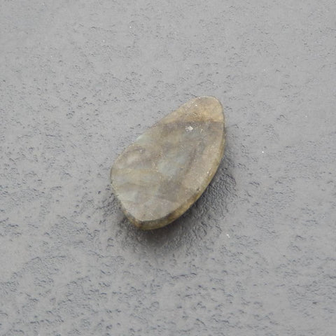 Natural Labradorite Cabochon 33x18x7mm, 6g