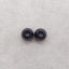 Blue Sand Sun Sitara Gemstone Earring Beads, Top Half Drilled,Jewelry DIY Making, 8x10mm, 2.3g