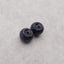 Blue Sand Sun Sitara Gemstone Earring Beads, Top Half Drilled,Jewelry DIY Making, 8x10mm, 2.3g