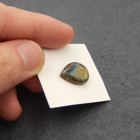 Natural Labradorite Cabochon 18x14x5mm, 2.4g