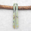 Natural Chrysocolla long Earring Beads 56*4*4mm, 5.3g