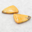 Natural Bumblebee Jasper Earring Beads 26*18*4mm, 6.2g