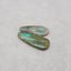 2PCS Natural Blue Opal Gemstone Cabochons, 36x17x4mm, 34x17x4mm, 6.3g