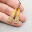 Natural Bumblebee Jasper Earring Beads 35*10*4mm, 4.0g