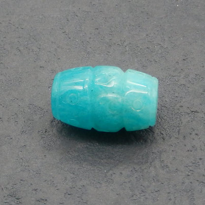 Natural Amazonite Carved cloud Pendant Bead 16*12*12mm, 3.6g
