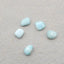 5 PCS Natural Larimar Cabochons 12x8x3mm, 10x7x3mm, 12.4g