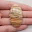 Natural Picture Jasper Gemstone Cabochon,Semi Precious Gemstones For Jewelry Making,49×28×6mm, 13g