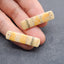 Natural Bumblebee Jasper Earring Beads 38*10*3mm, 6.1g