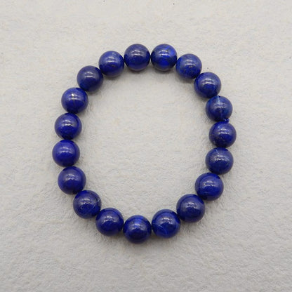 1 Strand Natural Lapis Lazuli Beads for Bracelet 11-12mm, 18cm length, 39.4g