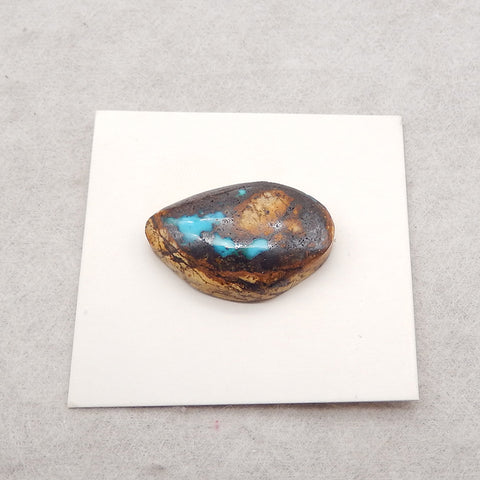 Natural Arizona Sleeping Beauty Turquoise Cabochon,22×15×6mm,2.7g