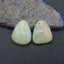 2 PCS Natural Blue Opal Gemstone Cabochons,Jewelry DIY Making, Gemstone Wholesale,25x21x7mm,26×21×7mm,9.5g