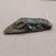 Perle pendentif en pierre précieuse de lézard sculpté en labradorite naturelle, 81x31x12 mm, 32,9 g