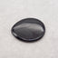 Natural Obsidian Gemstone Pendant Bead,Drill Gemstone Pendant, Handmade Pendant Gift, 44×35×6mm, 14.1g