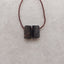 Paire de Boucles d'Oreilles Pépite Tourmaline Noire, pierre pour Boucles d'Oreilles, 20x3x2mm, 1.1g