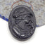 Carved Stone Blue Sand Sun Sitara  Woman Gemstone Pendant Bead, Jewelry DIY Making,40x30x6mm,12.7g