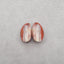 Natural Red Agate Earring Beads,Handmade Earring Pair, Jewelry DIY Making, 22×13×8mm,7.3g