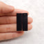 Natural Obsidian, Picture Jasper, Mookaite Jasper Intarsia Rectangle Gemstone Earring Beads, 32x10x4mm, 7.2g