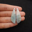 New 1 Pair Natural Blue Opal Gemstone Earring Beads, 39x12x3mm, 5g