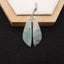 New 1 Pair Natural Blue Opal Gemstone Earring Beads, 39x12x3mm, 5g