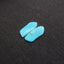 New 1 Pair Nugget Natural Amazonite Gemstone Earring Beads, 32x14x3mm, 5.4g