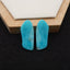 New 1 Pair Nugget Natural Amazonite Gemstone Earring Beads, 32x14x3mm, 5.4g