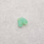 Hand Carved Chrysoprase Top Half Drilled Gemstone Earrings Beads,8×4mm, 0.6g