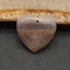 Natural Ocean Jasper Pendant Bead 30x28x8mm, 10.1g