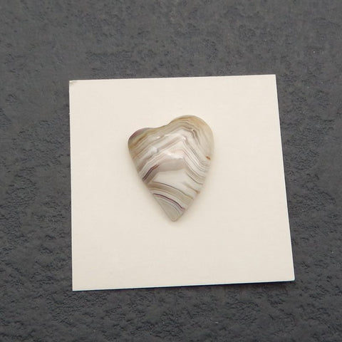 Natural Crazy Lace Agate Cabochon 21*18*5mm, 3.6g