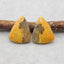 Natural Bumblebee Jasper Earring Beads 26*18*4mm, 6.2g