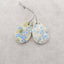 Nugget (Rough Sides) Natural K2 Jasper Earring Beads, Drilled Gemstone Pair