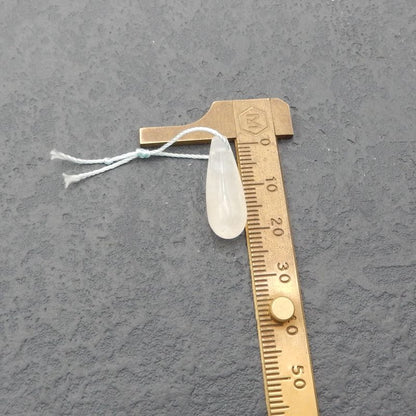 Natural Moonstone Earring Beads 24x8x8mm, 4.6g